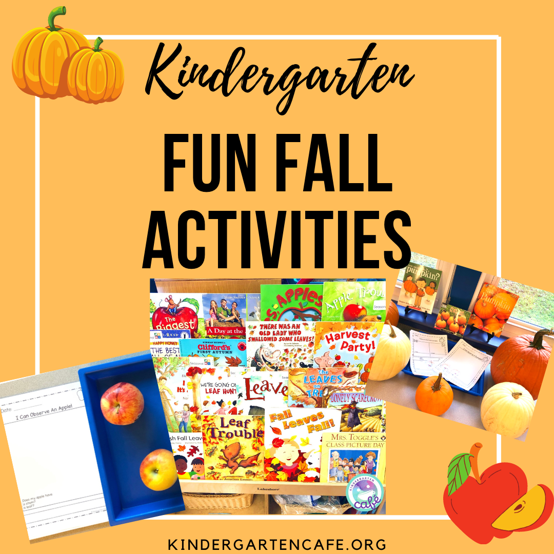 Here comes the season of apples, halloween, corduroys, and tailgating. Fun Fall Activities For Kindergarten Kindergarten Cafe