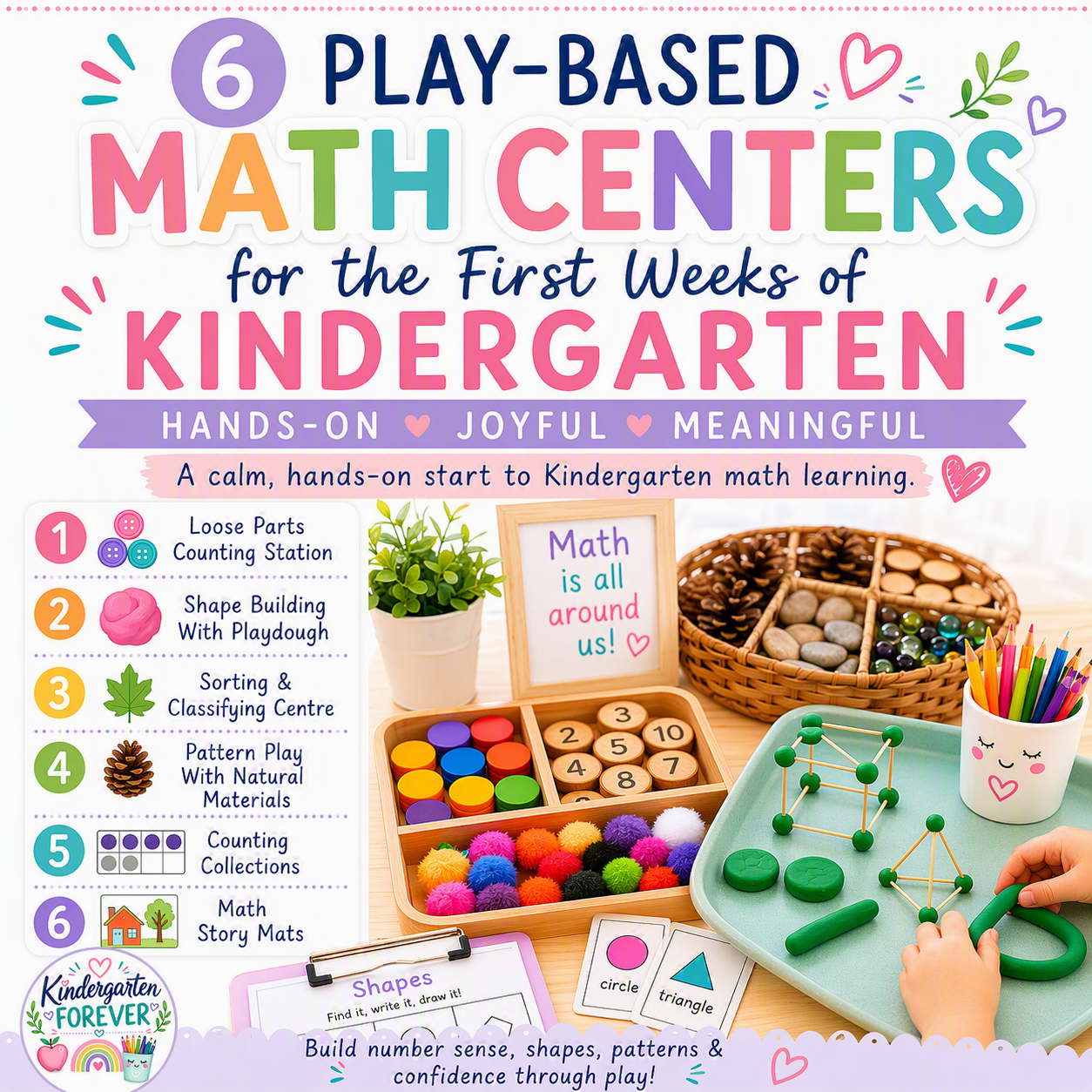 Kindergarten Math Through Play: Why Worksheets Don’t Build Number Sense