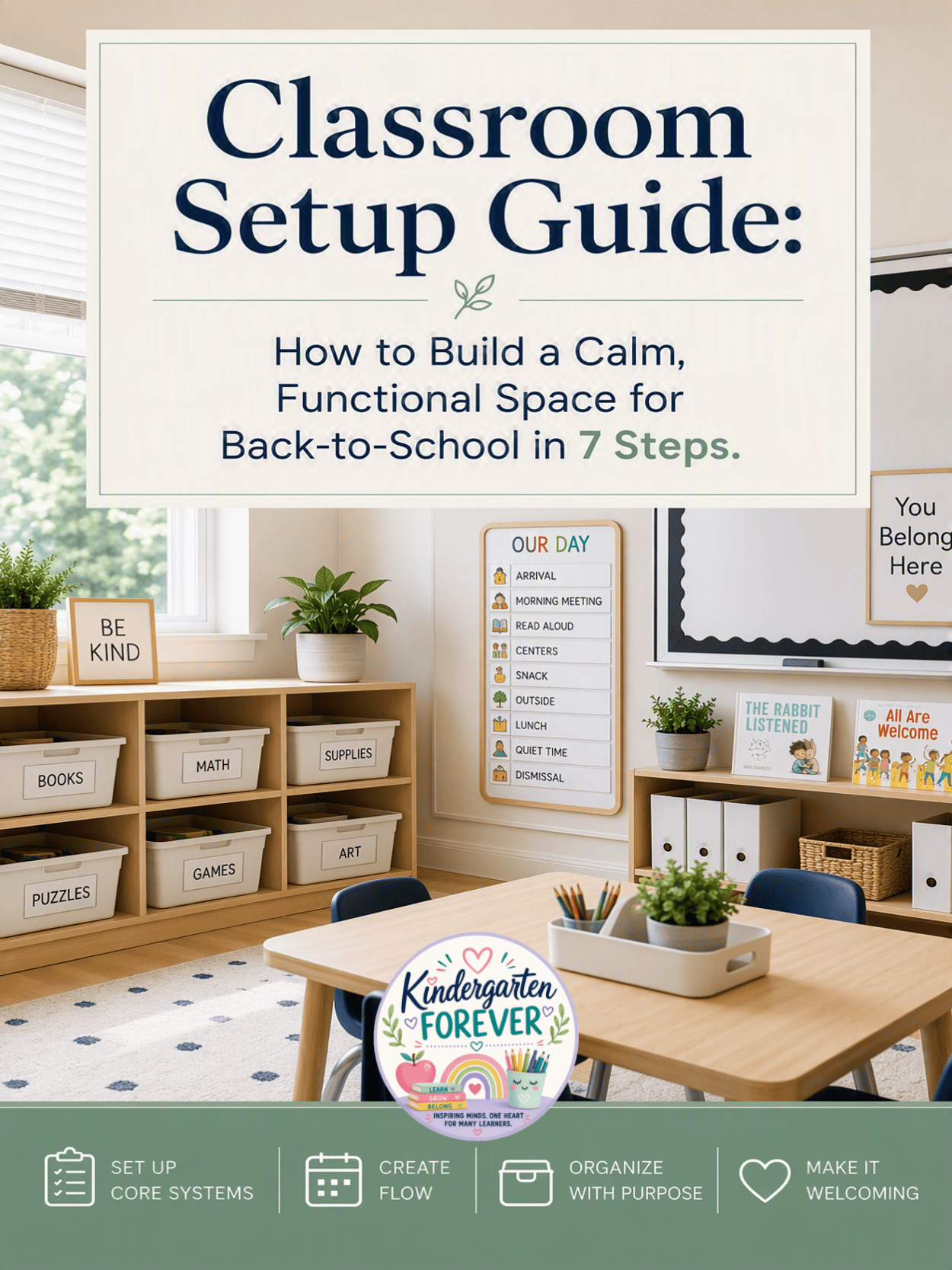 Classroom Setup Guide: How to Build a Calm, Functional Space for Back-to-School in 7 Steps