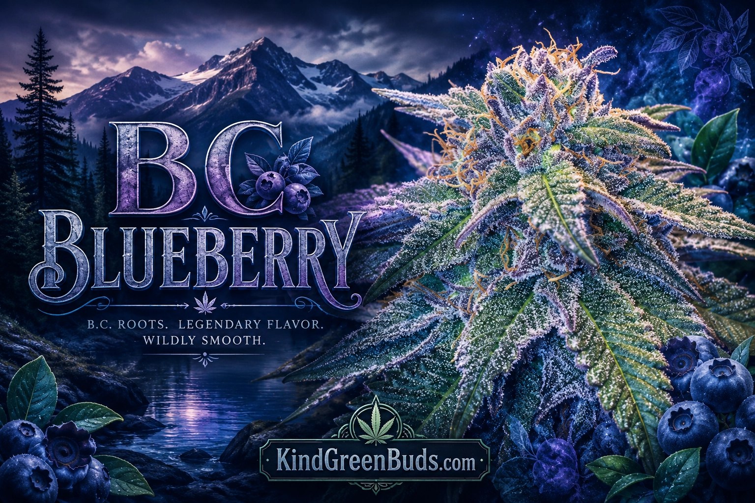 BC Blueberry marijuana strain