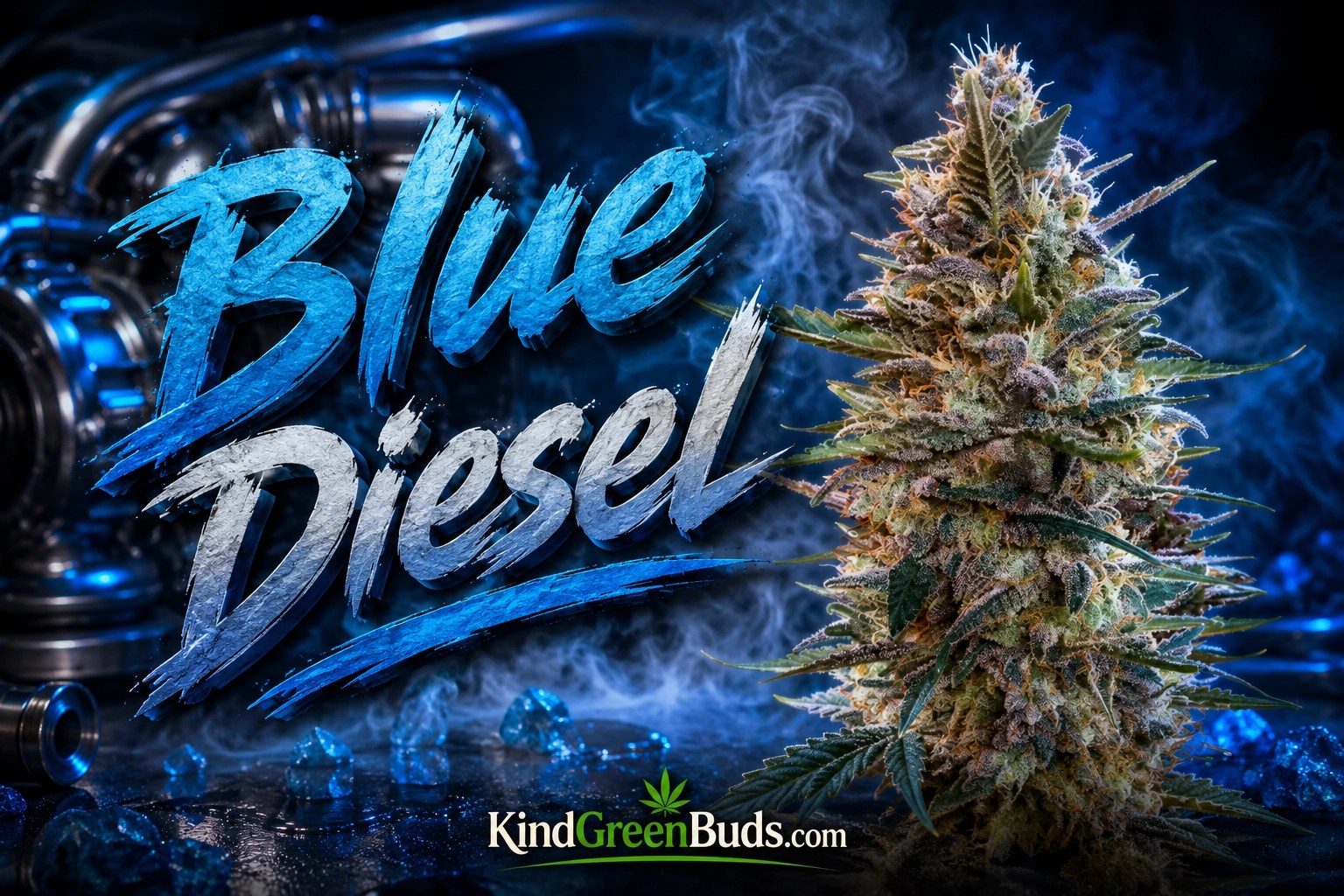 Blue Diesel marijuana strain