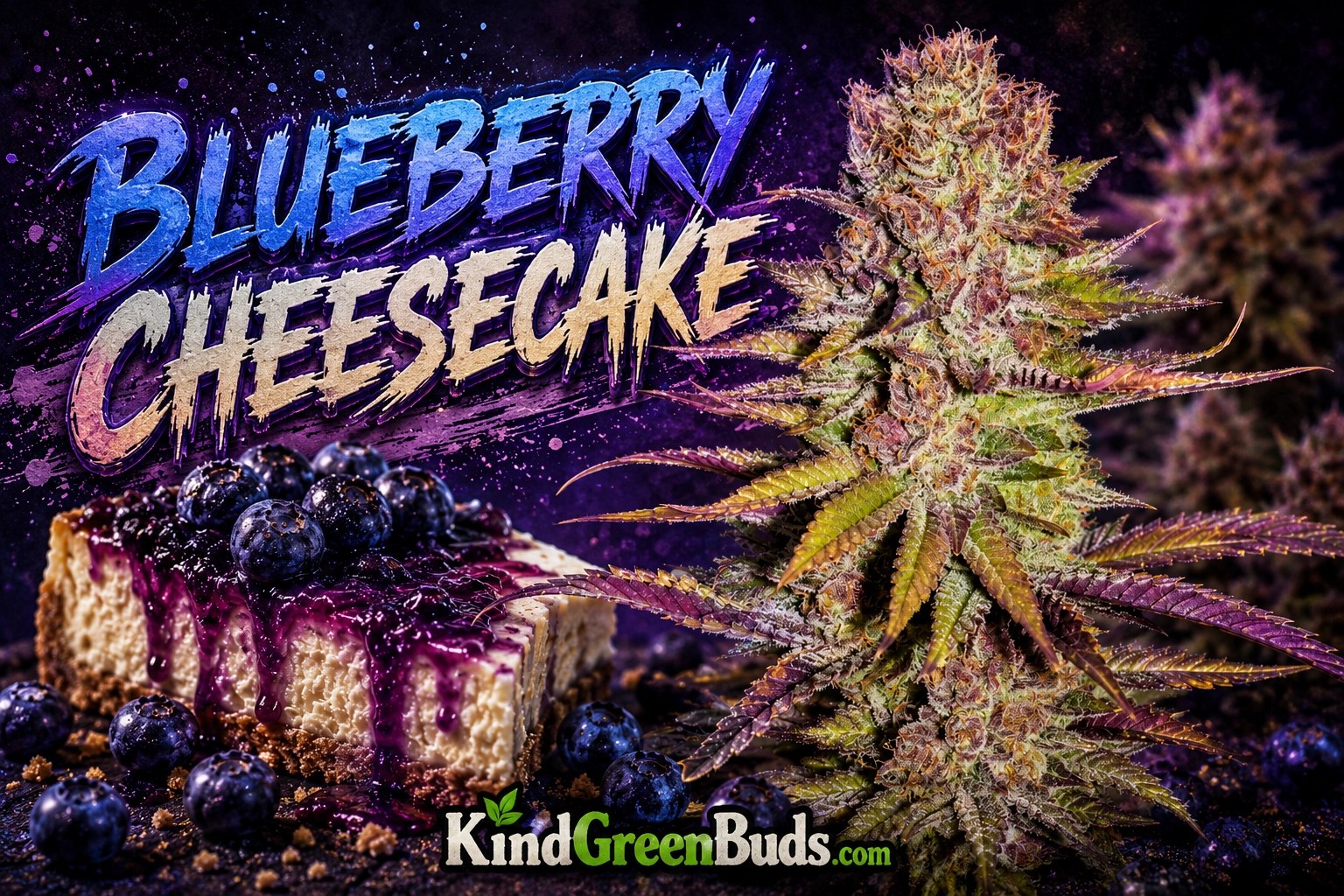 Blueberry Cheesecake marijuana strain
