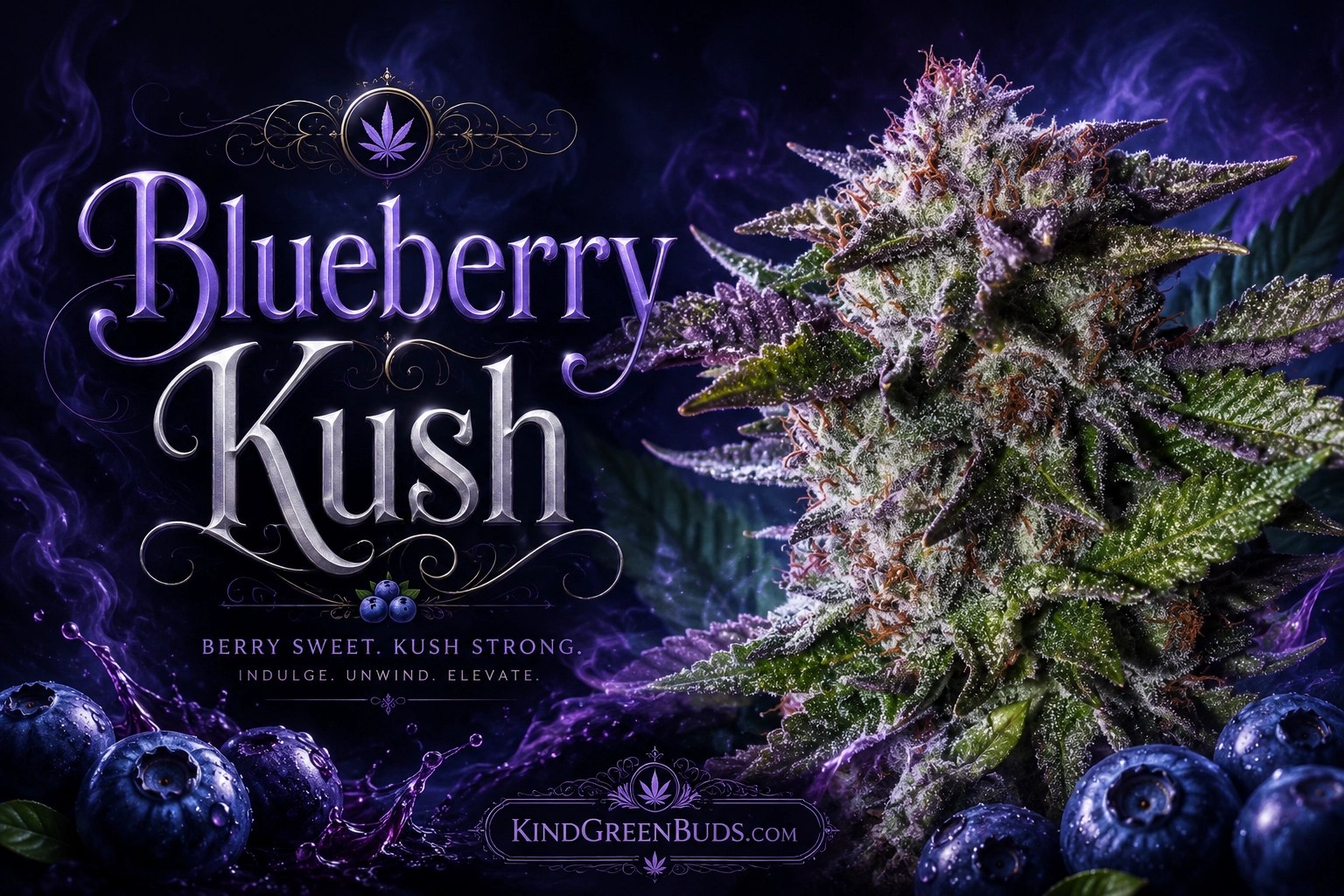 Blueberry Kush marijuana strain