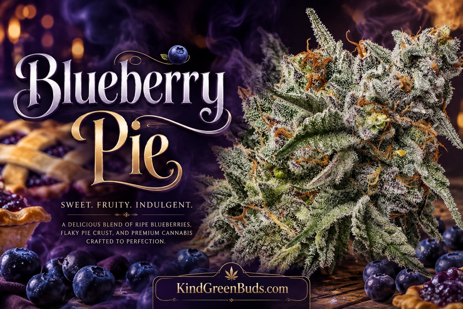 Blueberry Pie marijuana strain