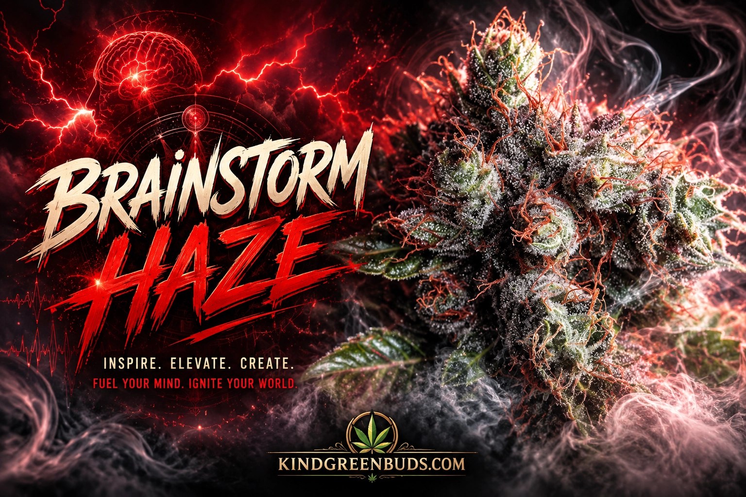 Brainstorm Haze marijuana strain