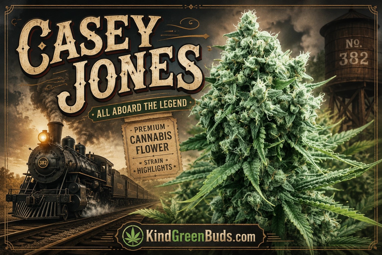 Casey Jones marijuana strain
