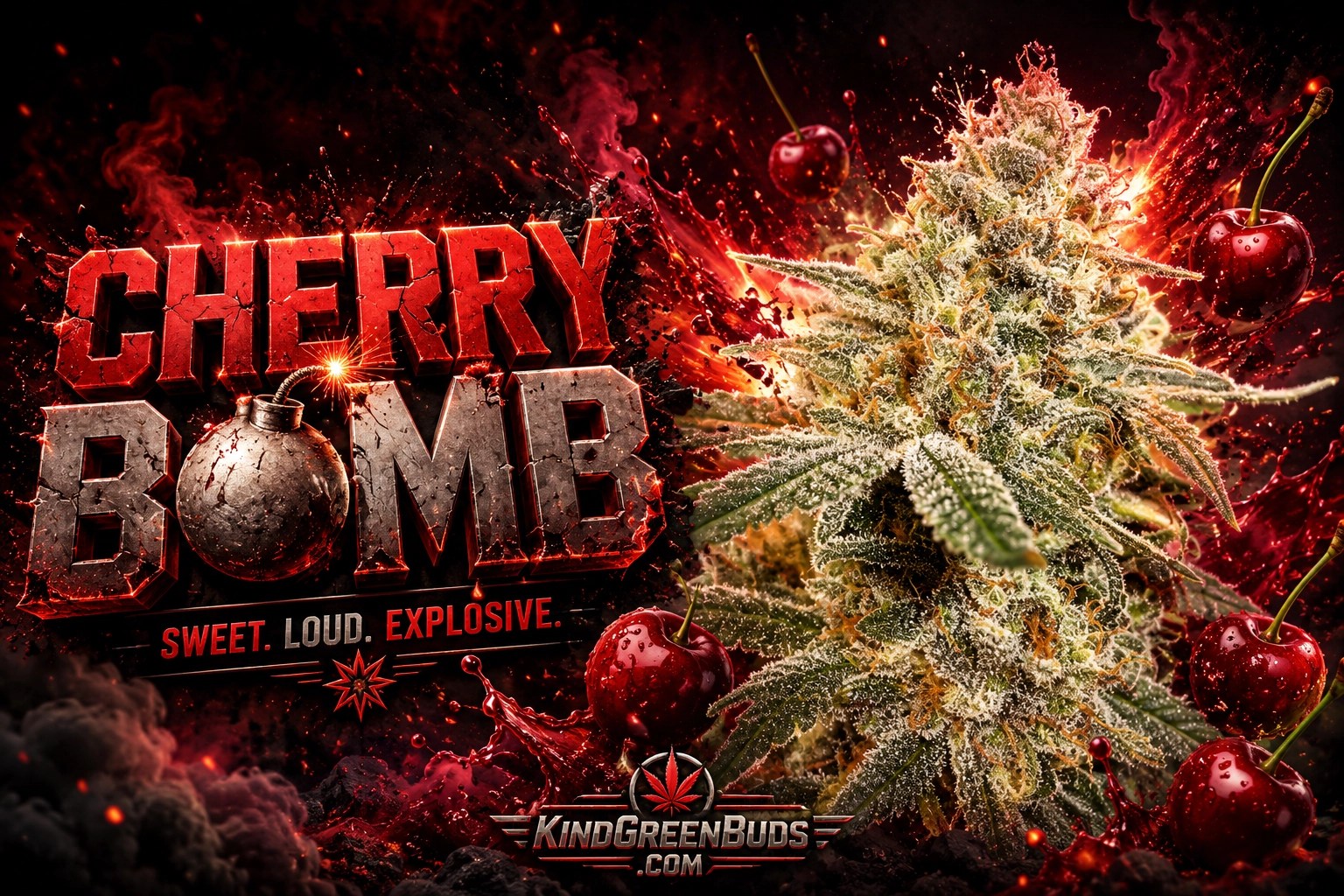 Cherry Bomb marijuana strain