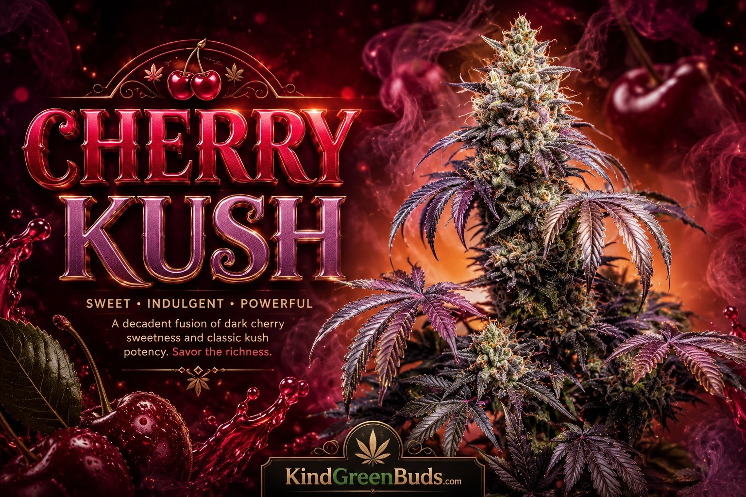 Cherry Kush marijuana strain