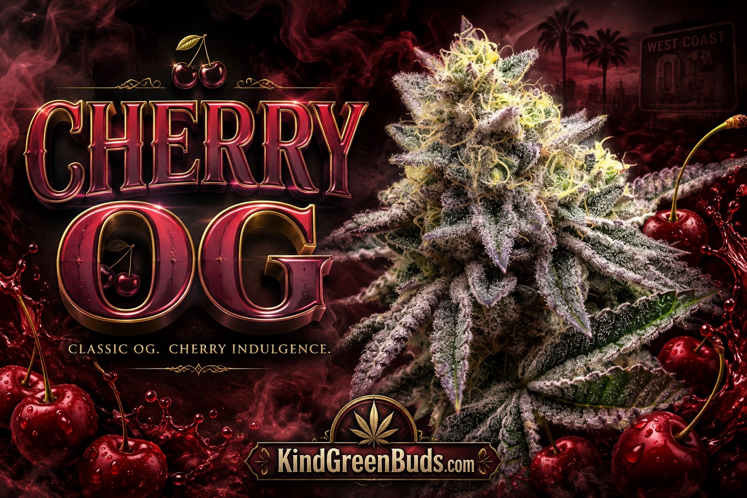 Cherry OG marijuana strain