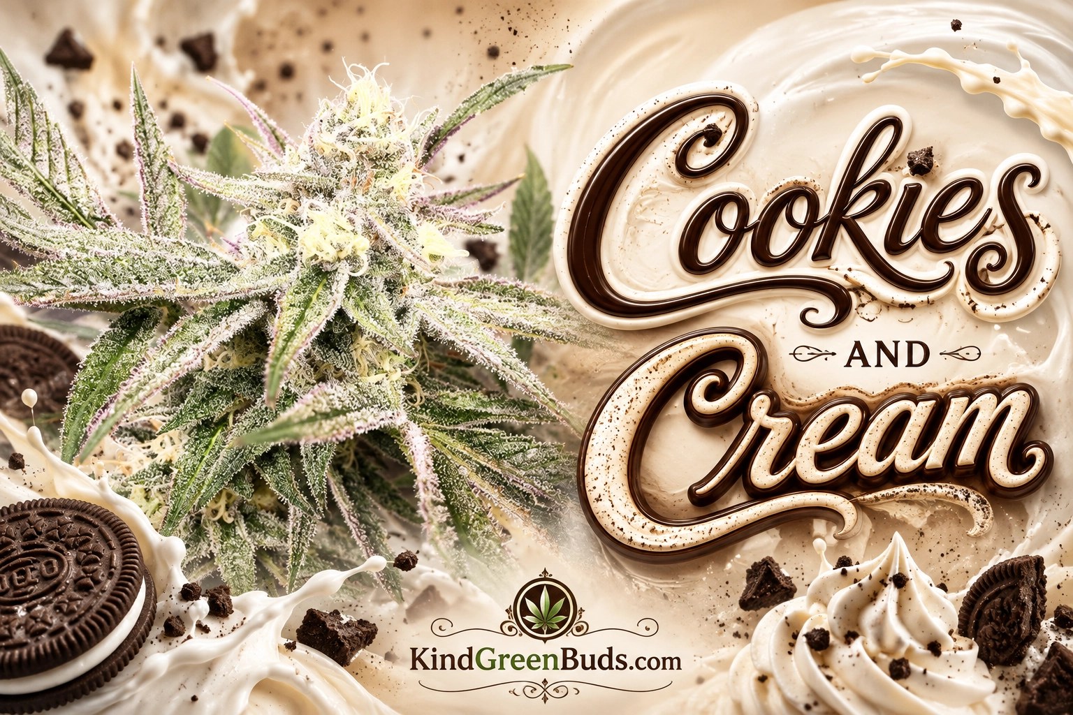 Cookies and Cream marijuana strain