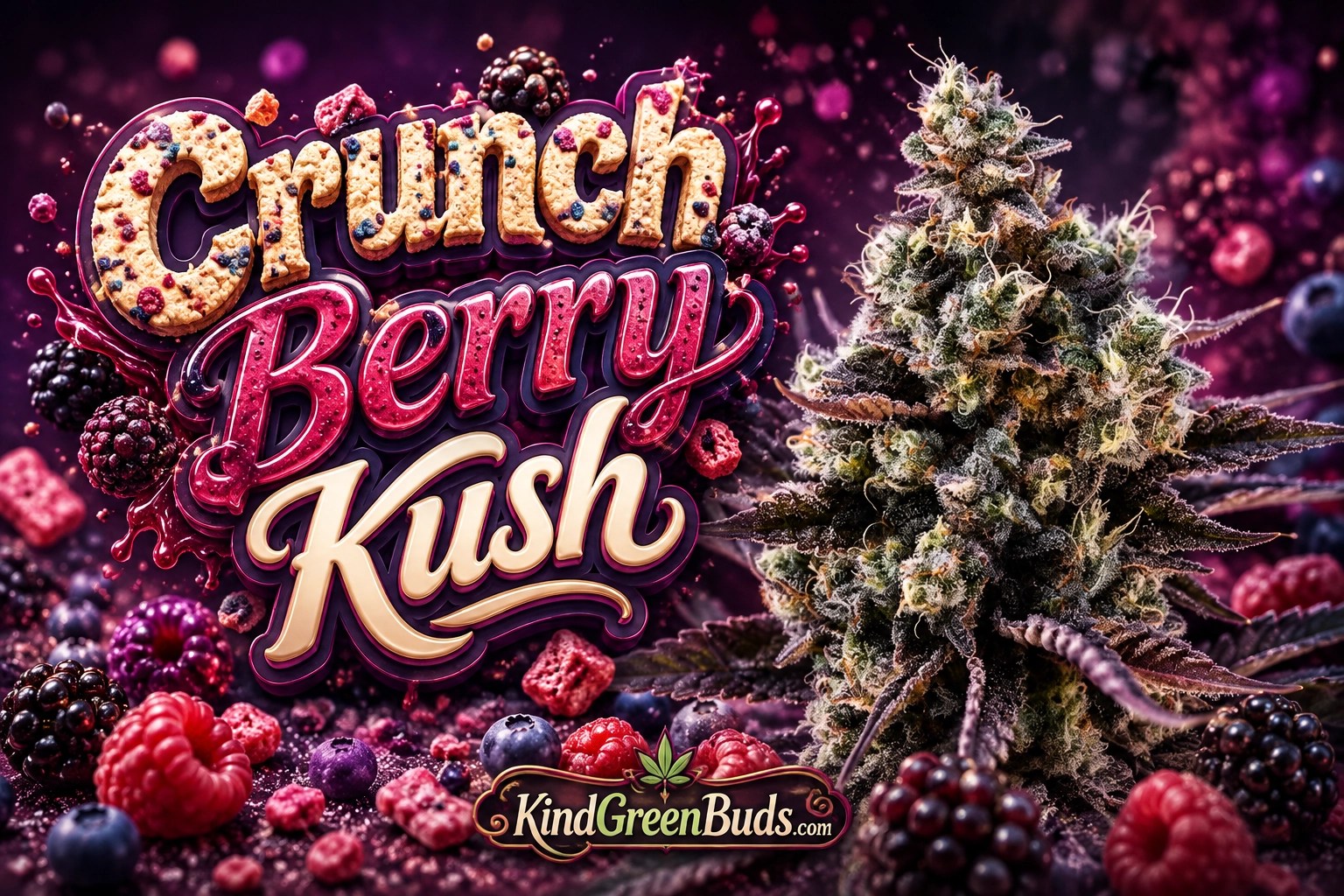 Crunch Berry Kush marijuana strain