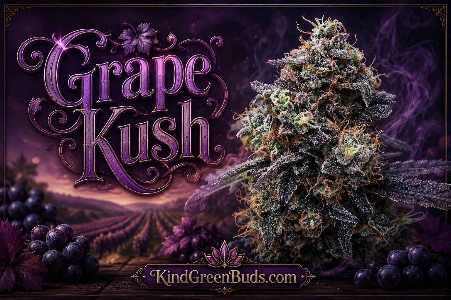 Grape Kush marijuana strain