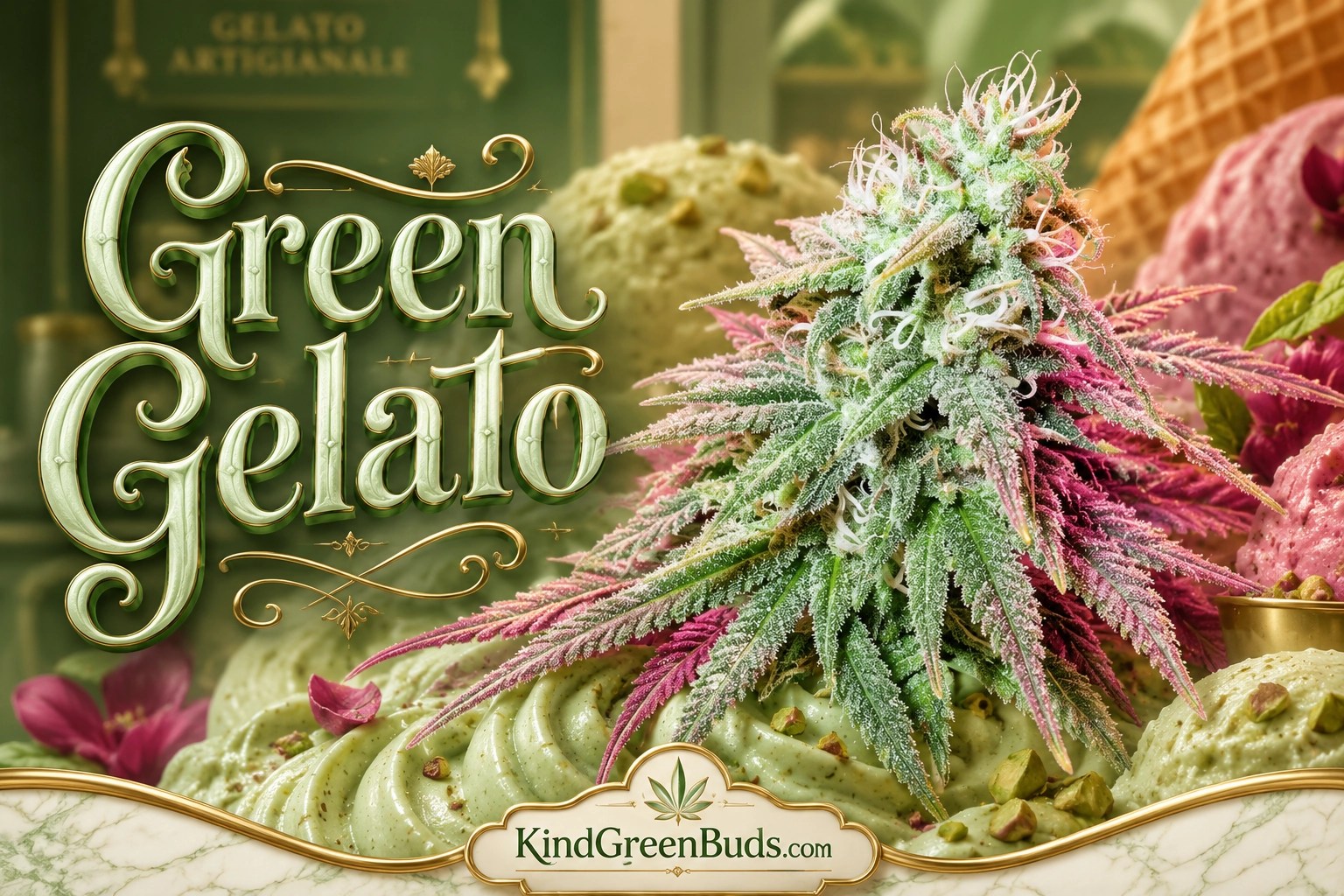Green Gelato marijuana strain