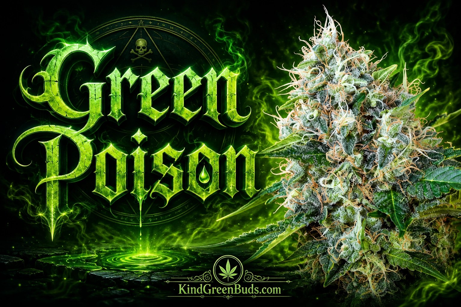 Green Poison marijuana strain