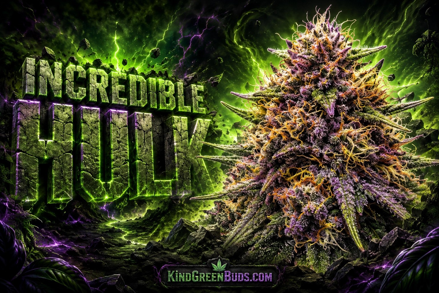 Incredible Hulk marijuana strain