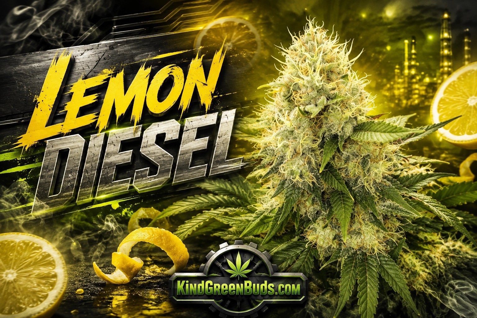 Lemon Diesel marijuana strain