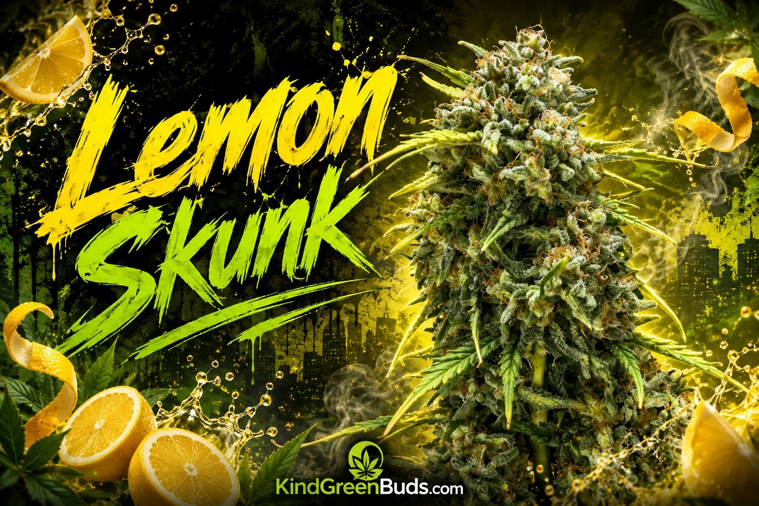 Lemon Skunk marijuana strain