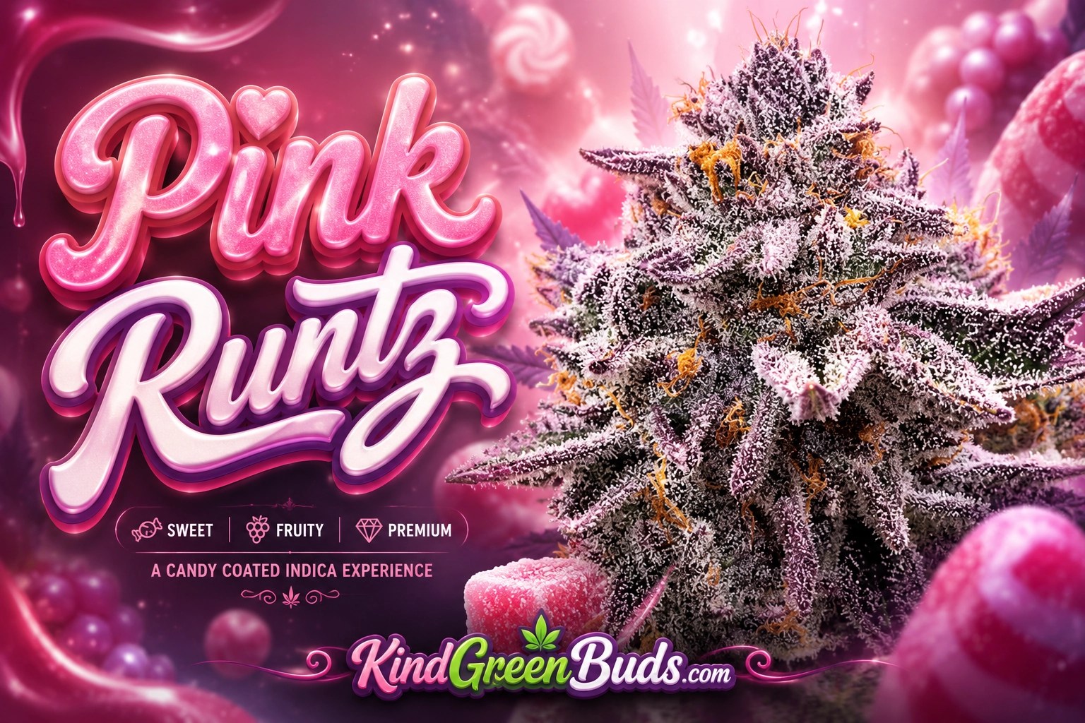 Pink Runtz marijuana strain