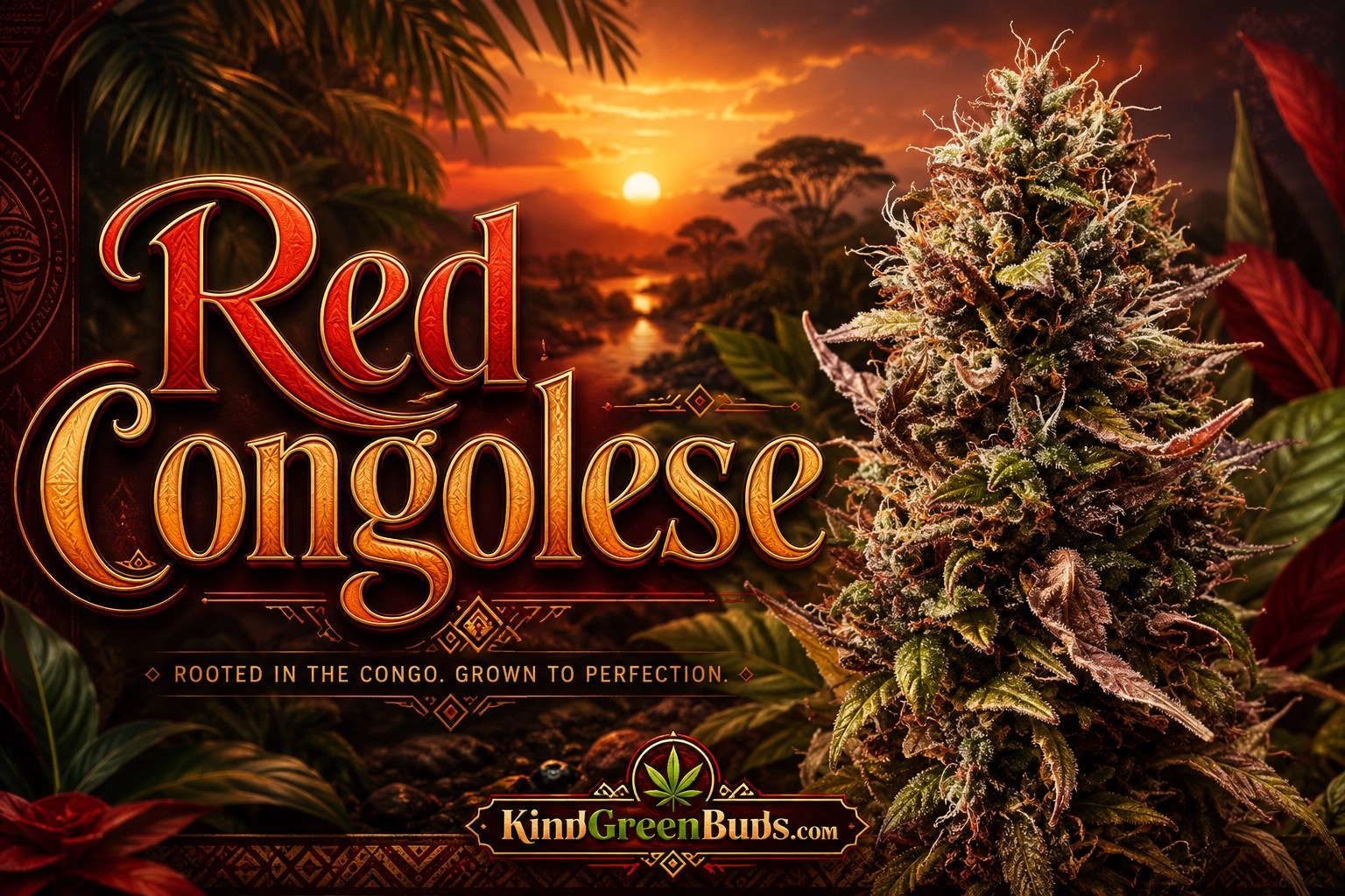 Red Congolese marijuana strain