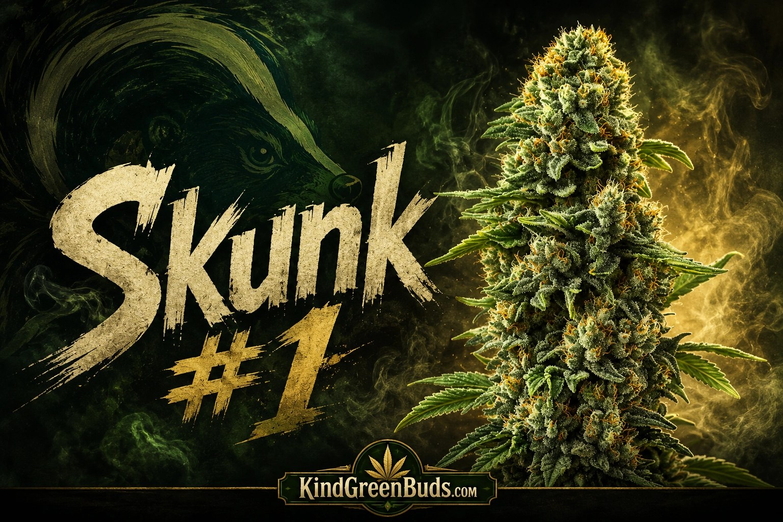 Skunk #1 marijuana strain