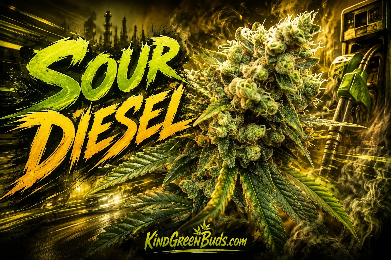 Sour Diesel marijuana strain