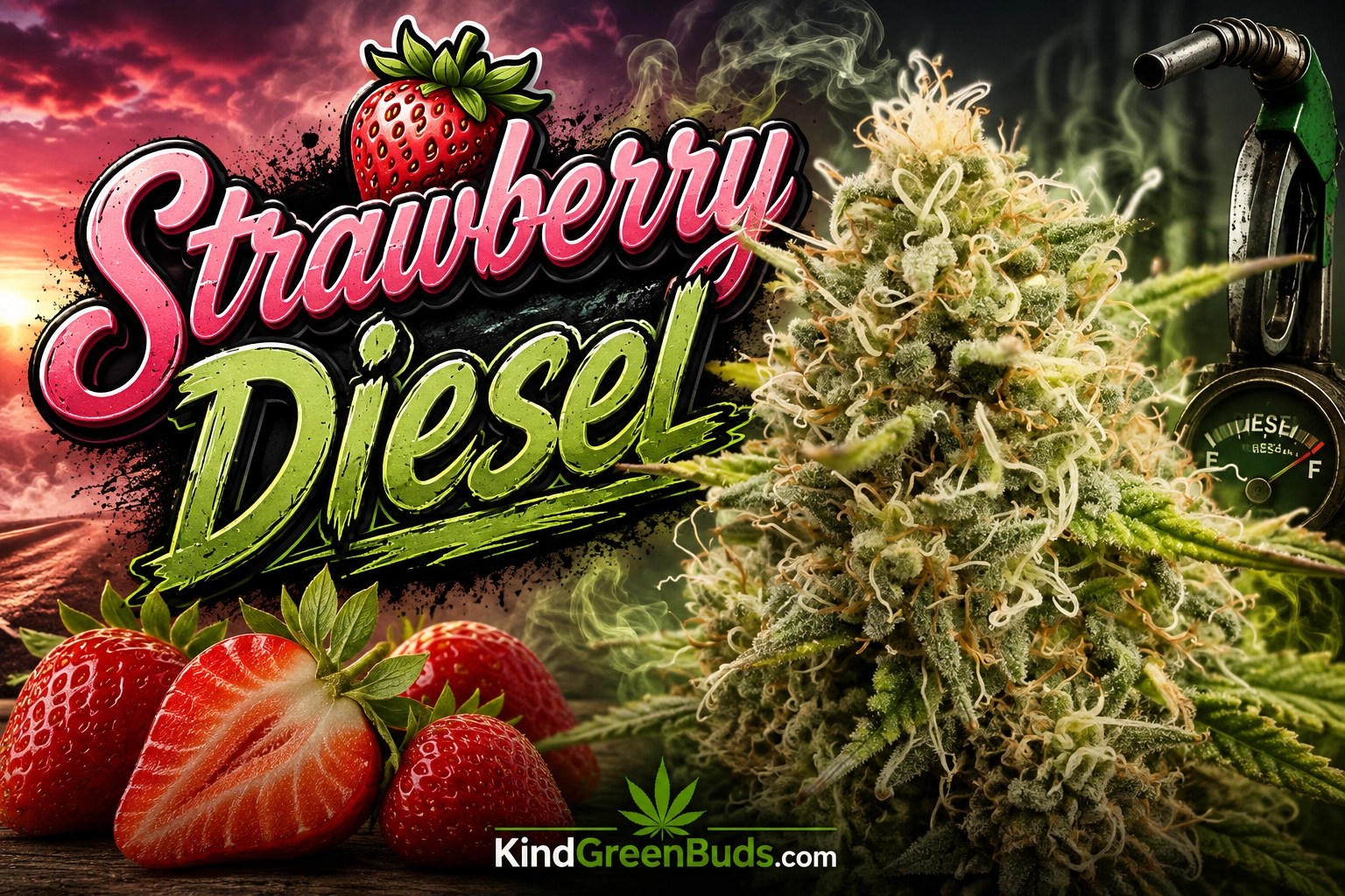 Strawberry Diesel marijuana strain