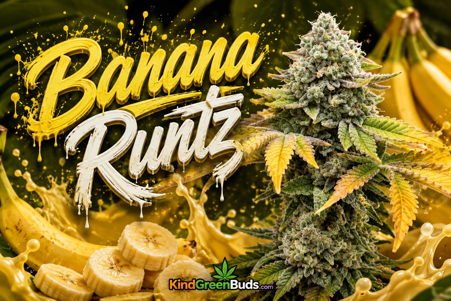 Banana Runtz marijuana strain