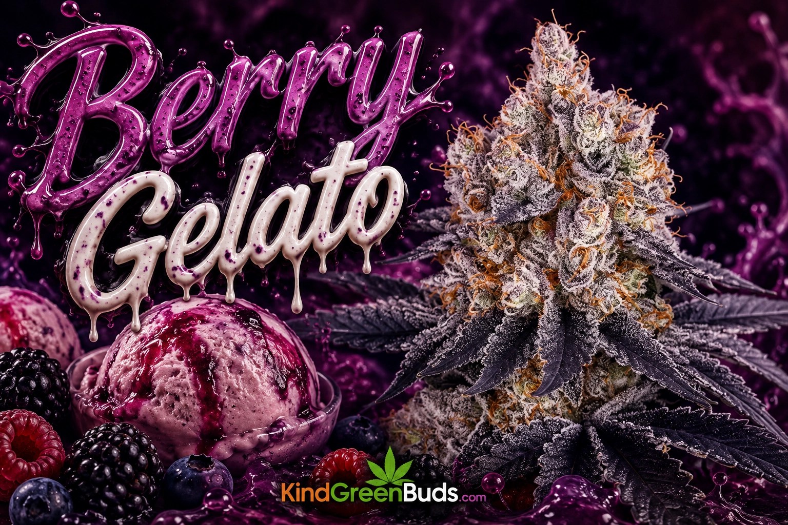 Berry Gelato marijuana strain