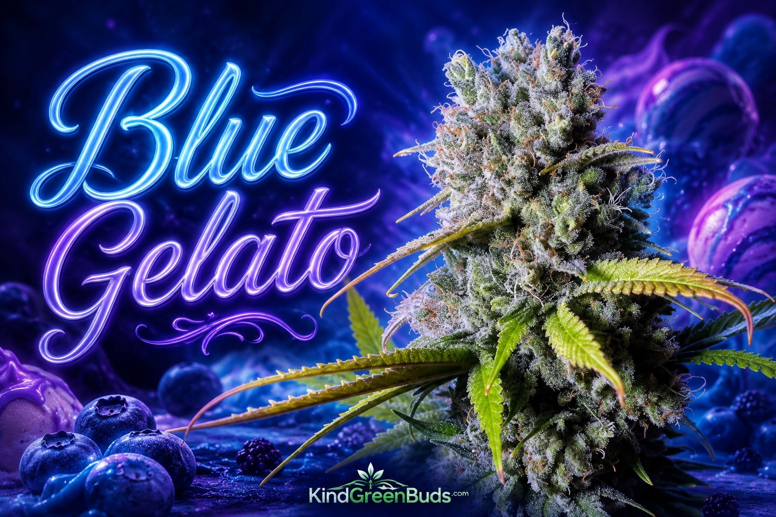 Blue Gelato marijuana strain