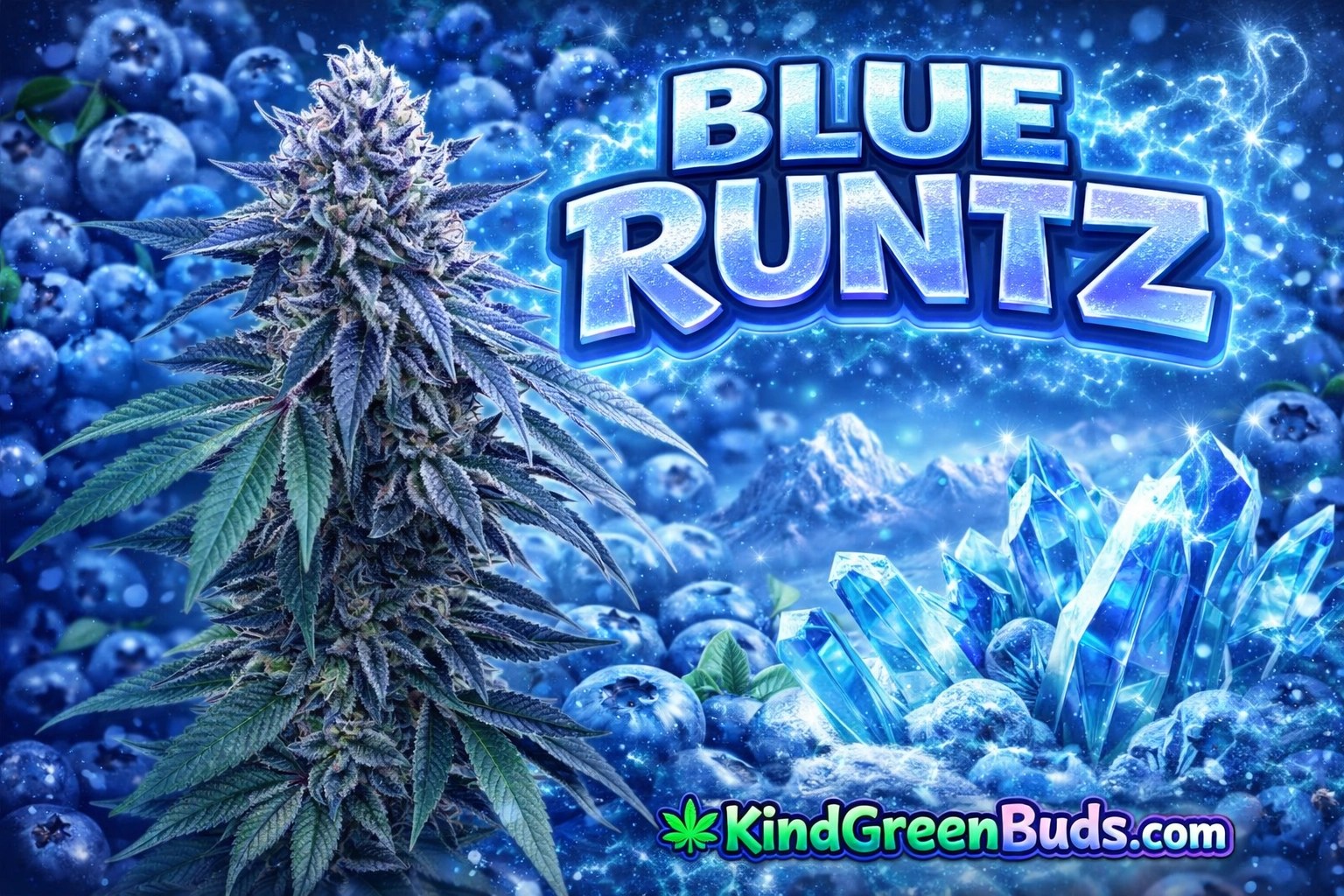 Blue Runtz marijuana strain