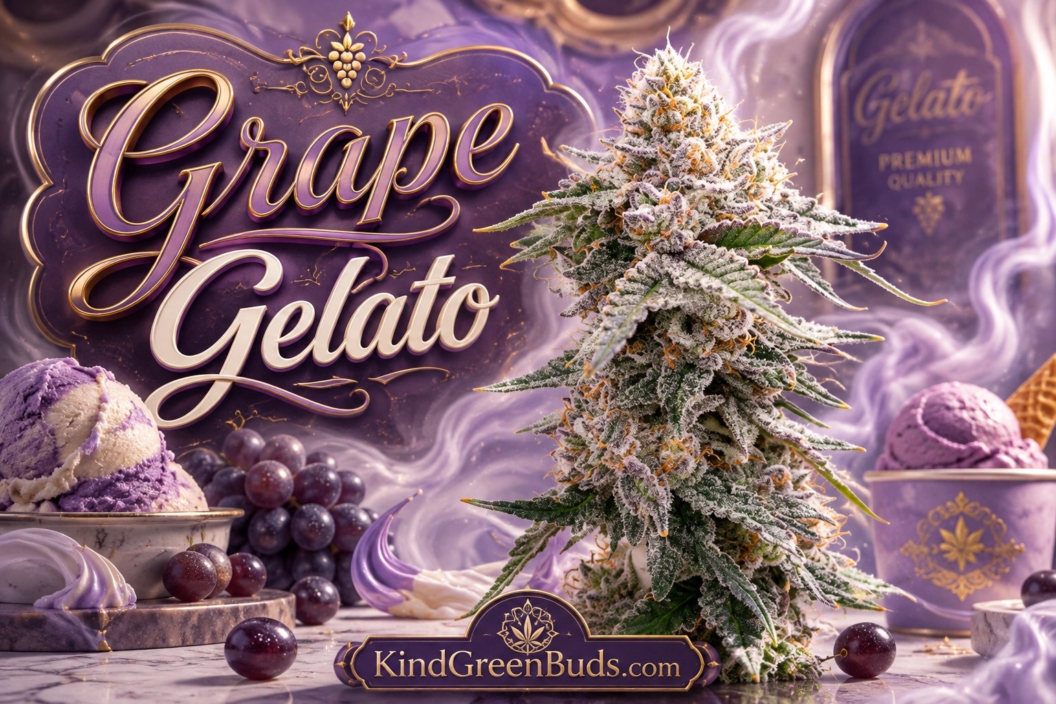 Grape Gelato marijuana strain