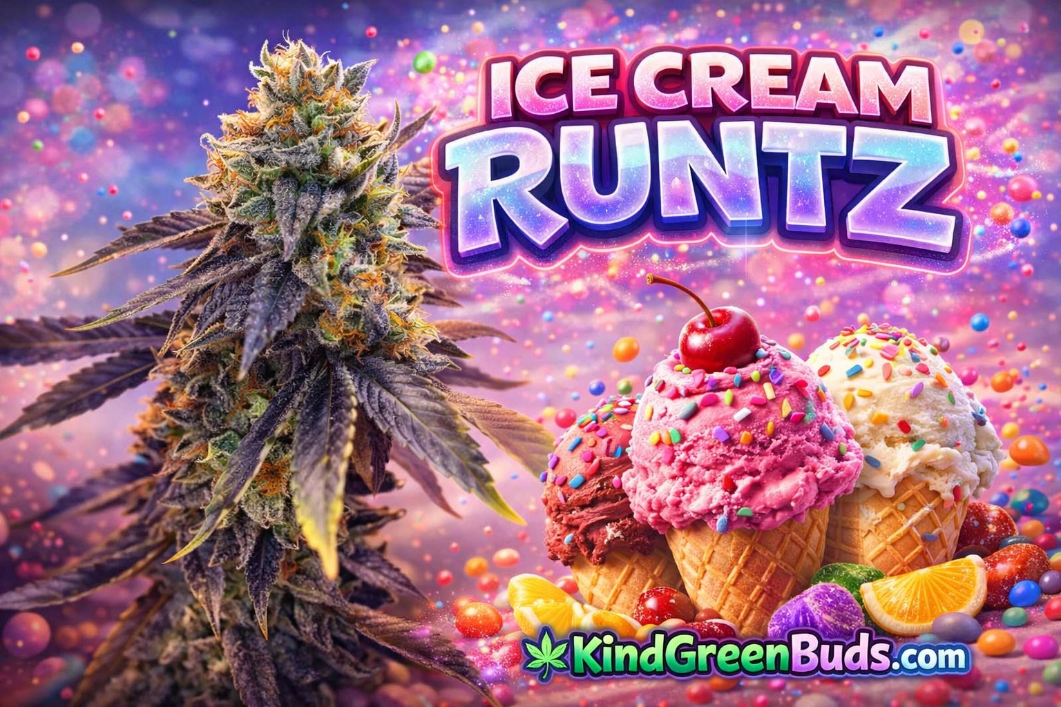 Ice Cream Runtz marijuana strain