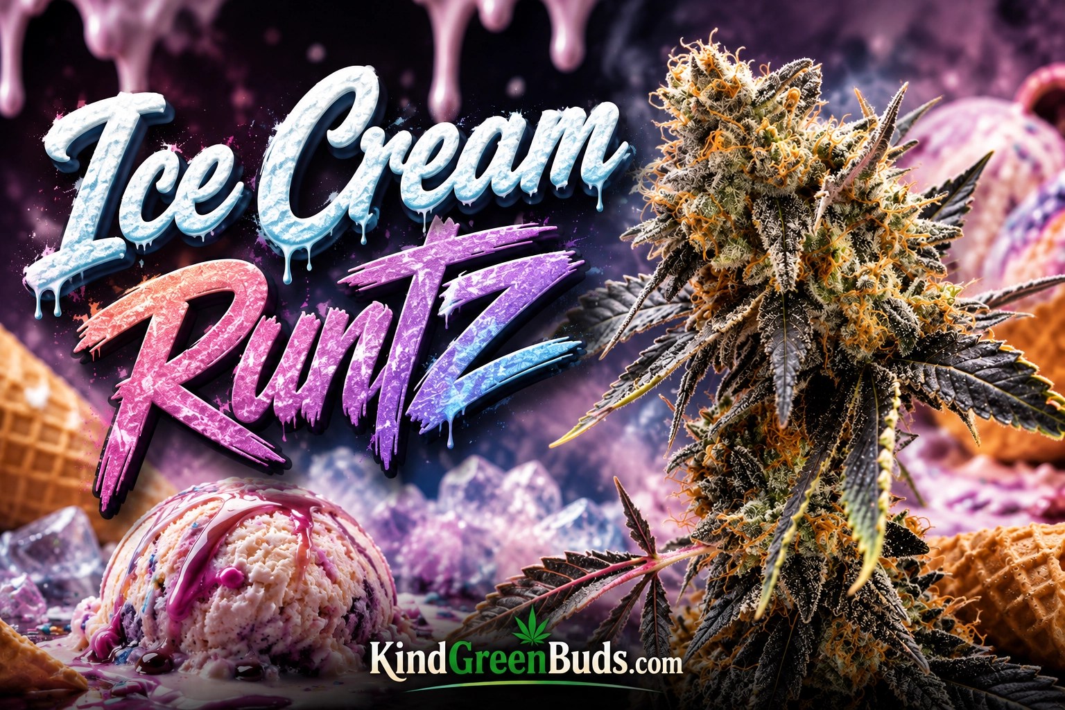 Ice Cream Runtz marijuana strain