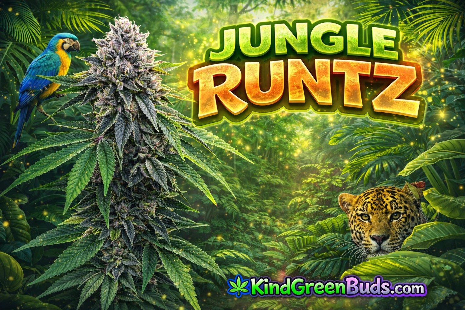 Jungle Runtz marijuana strain