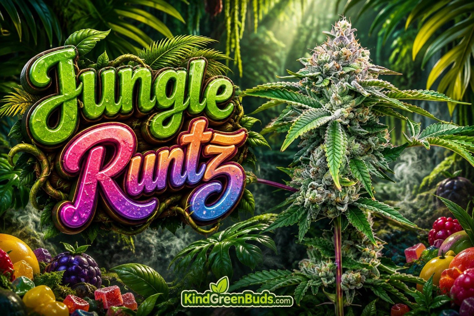 Jungle Runtz marijuana strain