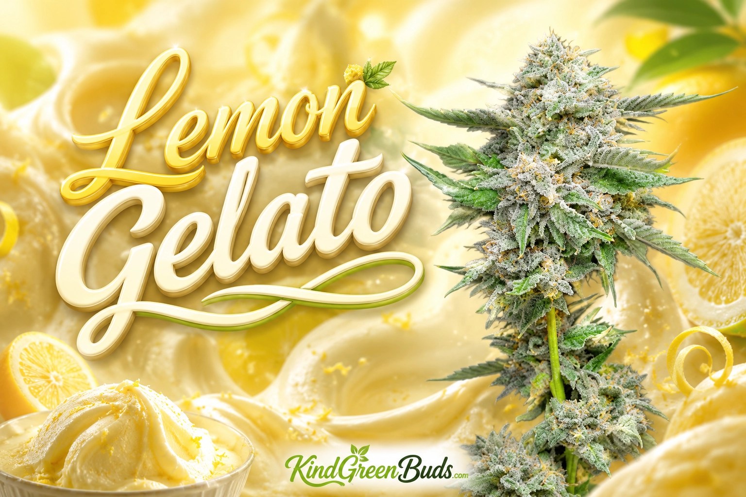Lemon Gelato marijuana strain