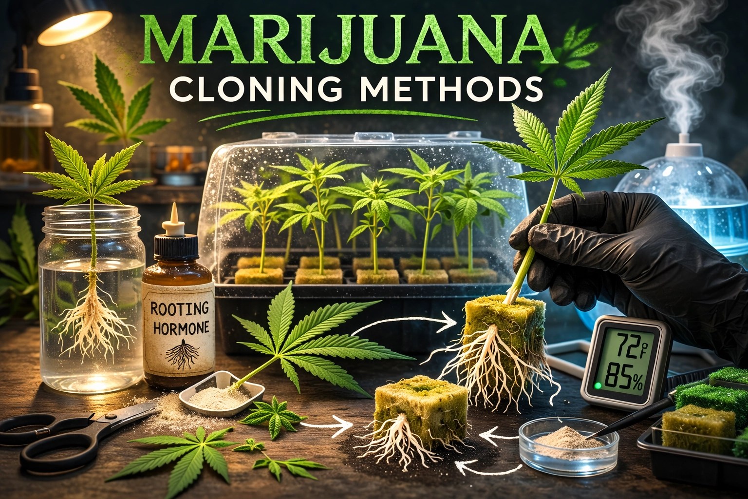 Marijuana Cloning Methods