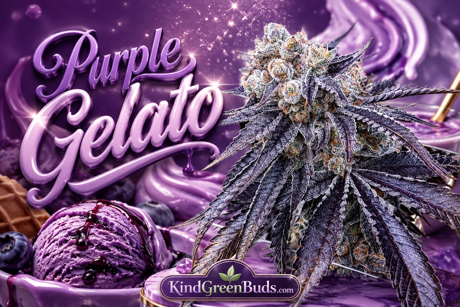Purple Gelato marijuana strain