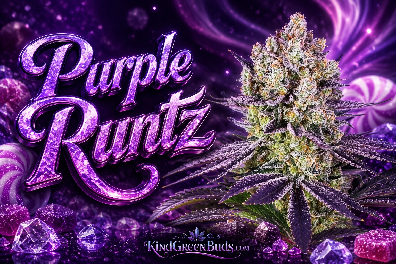 Purple Runtz marijuana strain