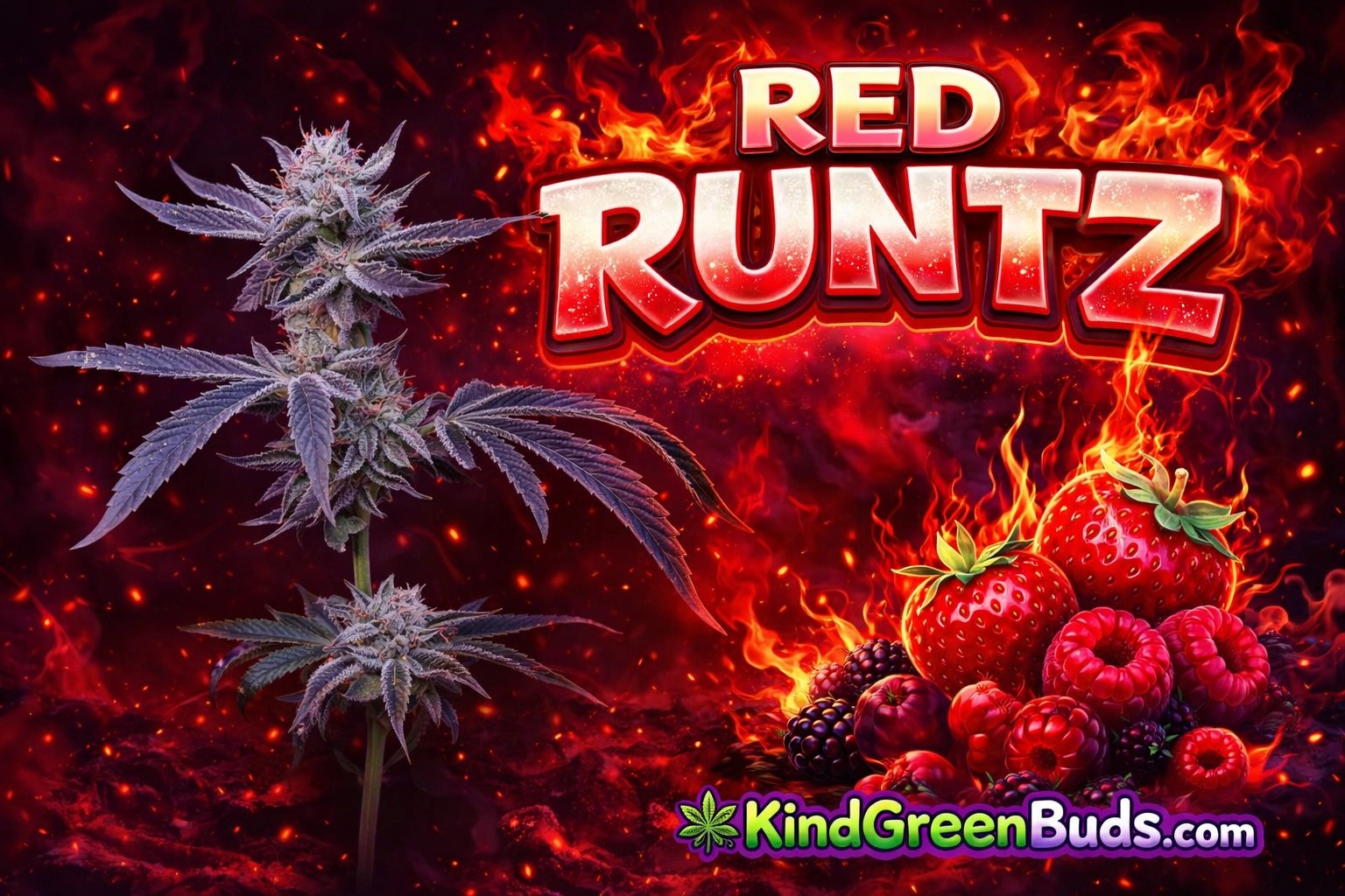 Red Runtz marijuana strain