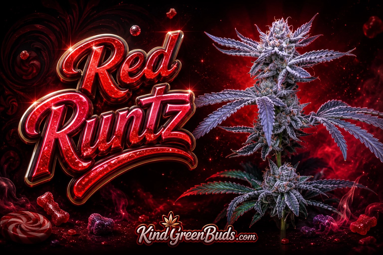 Red Runtz marijuana strain
