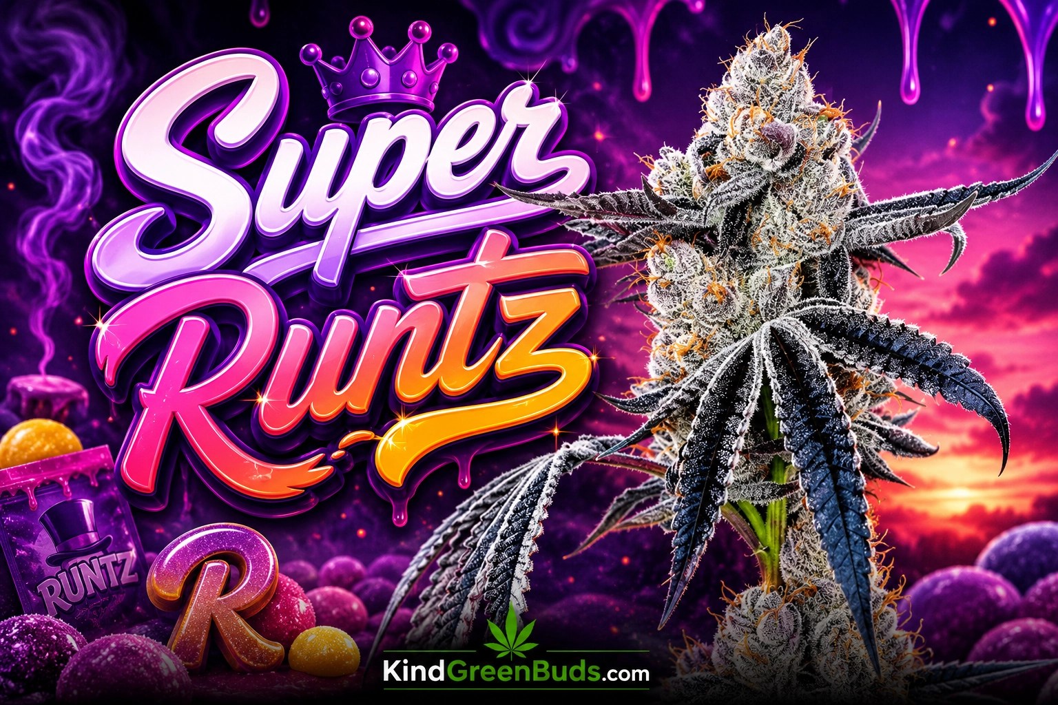 Super Runtz marijuana strain