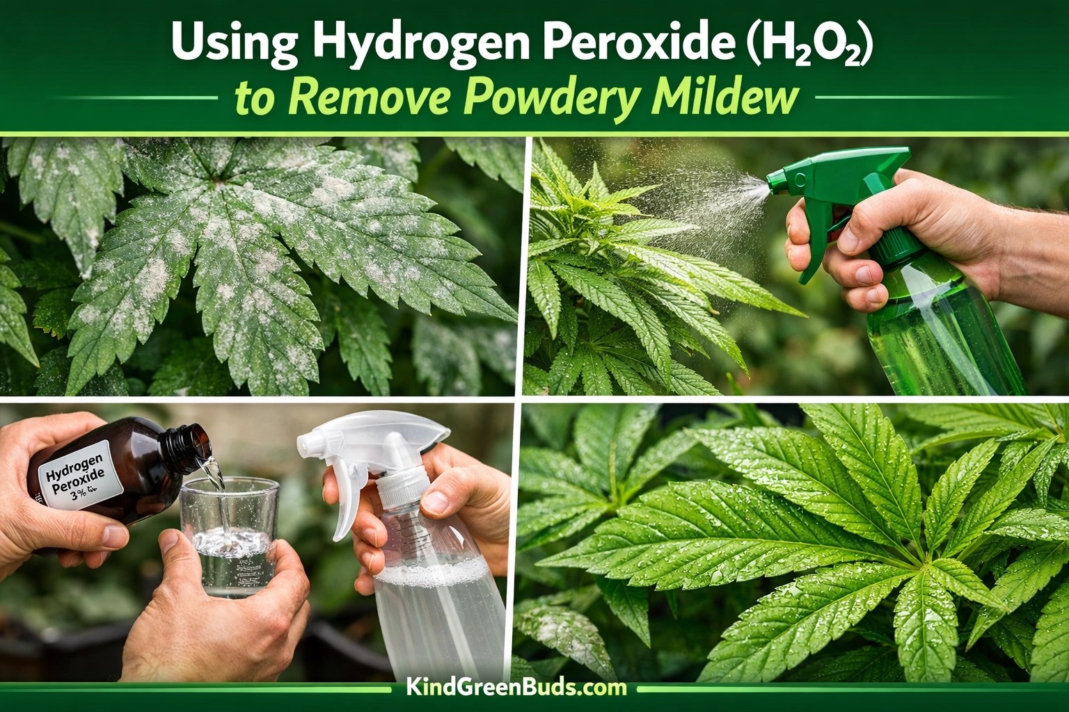 H2O2 for Powdery Mildew