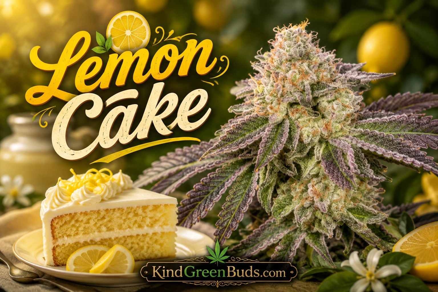 Lemon Cake marijuana strain