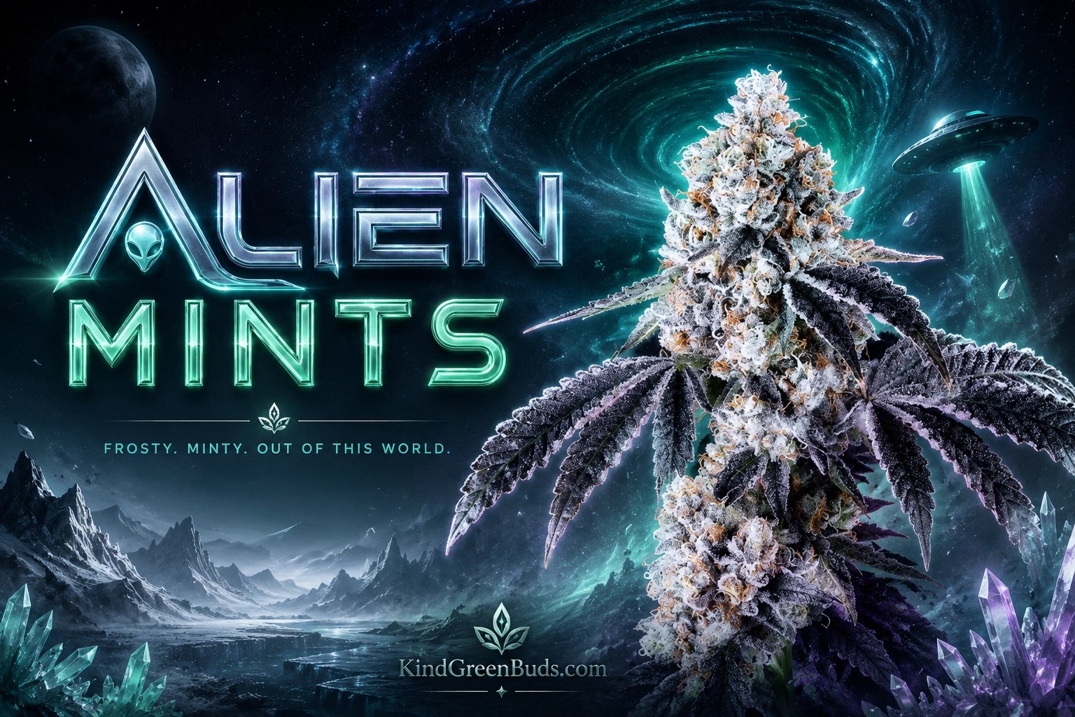 Alien Mints marijuana strain