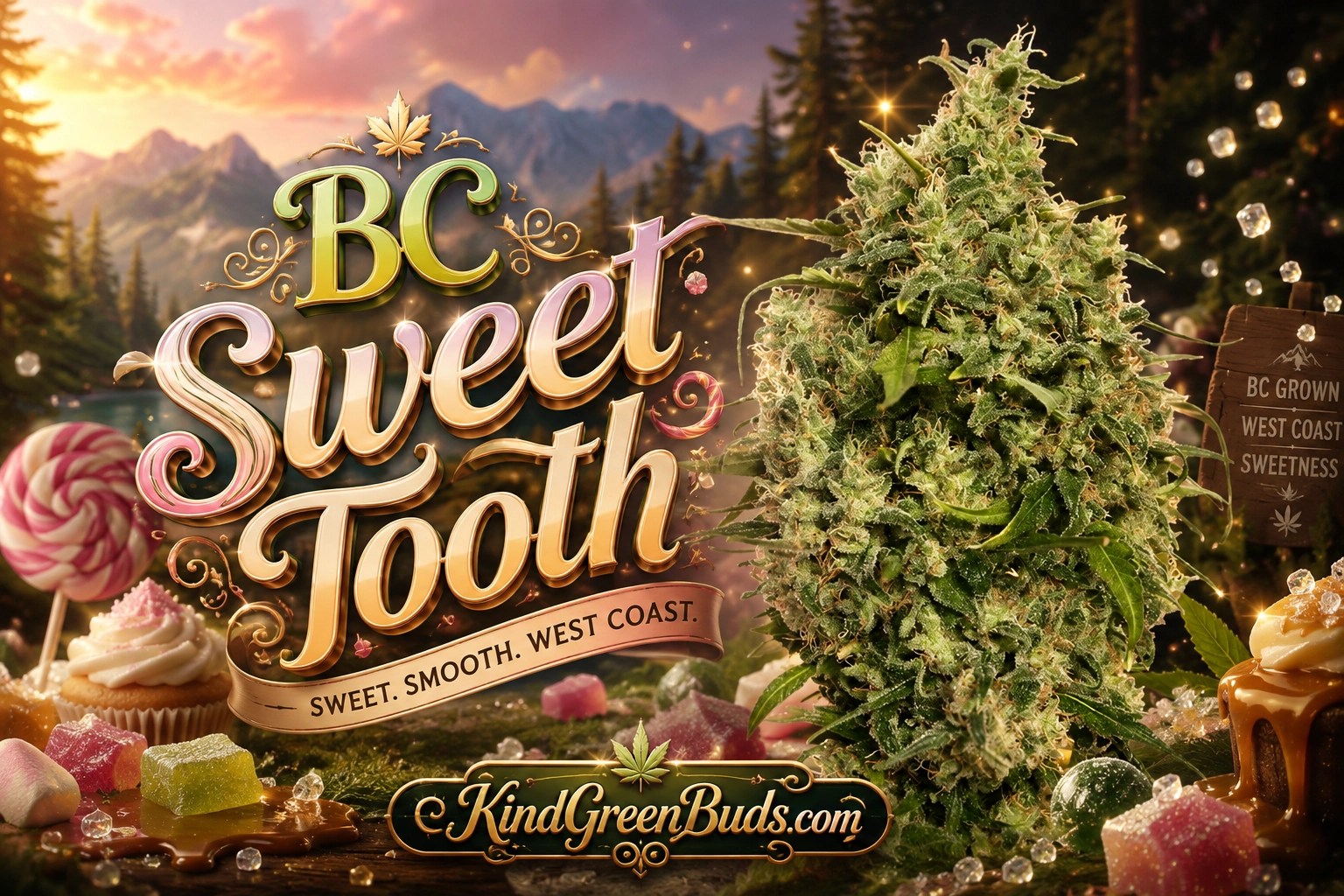 BC Sweet Tooth marijuana strain
