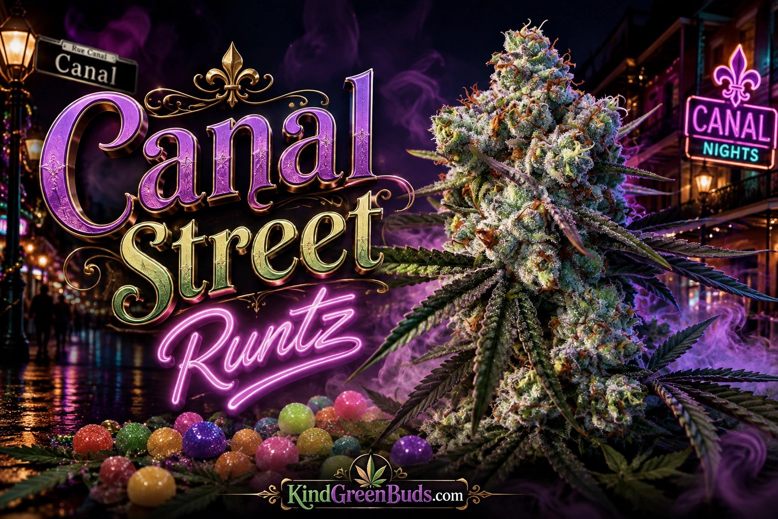 Canal Street Runtz marijuana strain