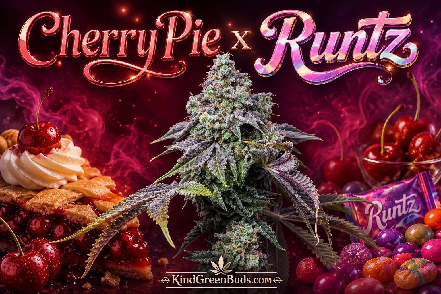 Cherry Pie x Runtz marijuana strain
