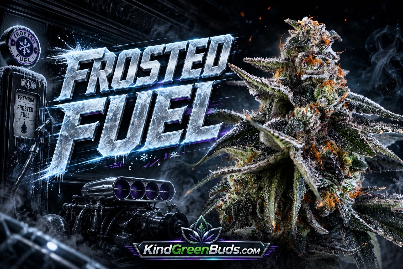 Frosted Fuel marijuana strain