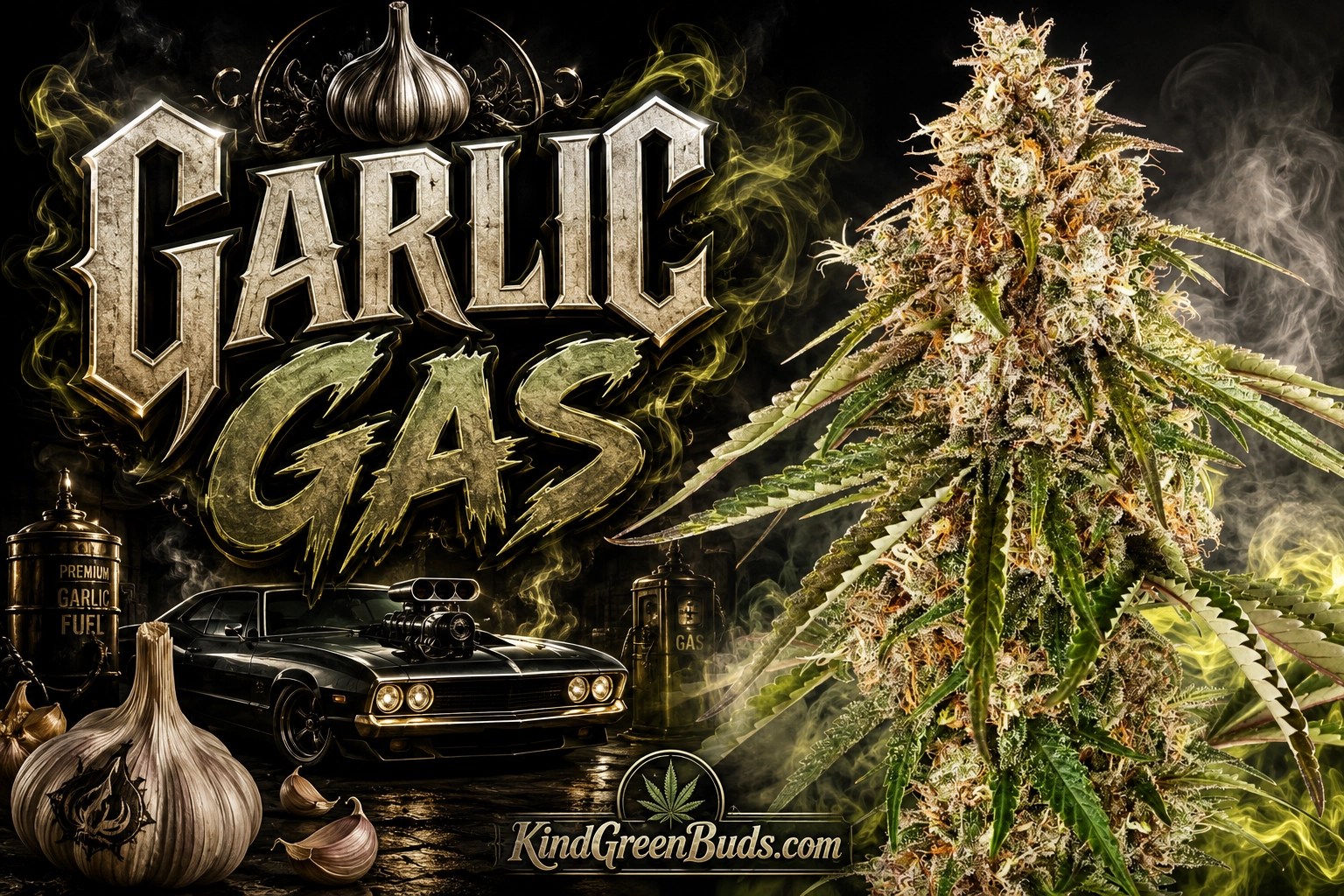 Garlic Gas marijuana strain